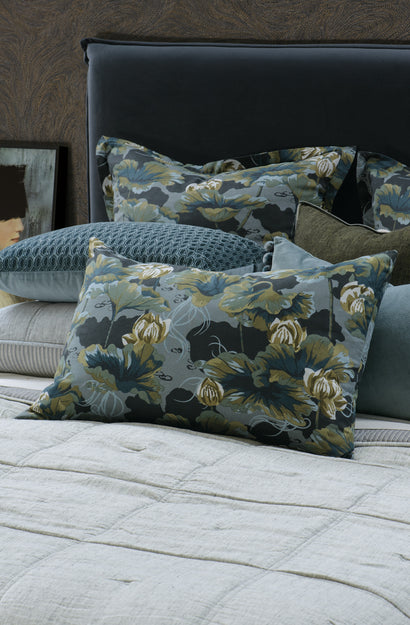 Waterlily Ocean Duvet Cover Set