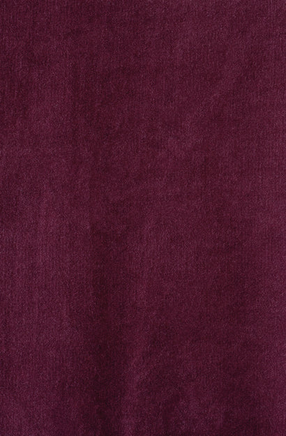 fuchsia cotton velvet