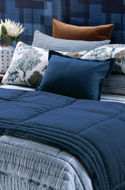 genoa denim cushion