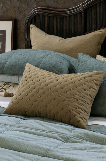mica hazel cushion