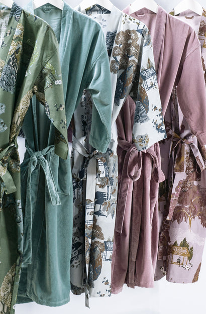 Yuttari Sage Housecoat