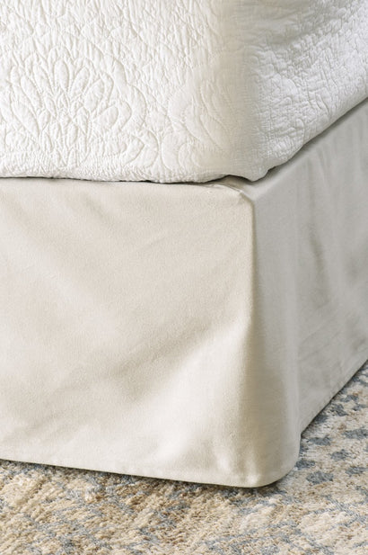 Oatmeal Heavy Cotton Drill Valance