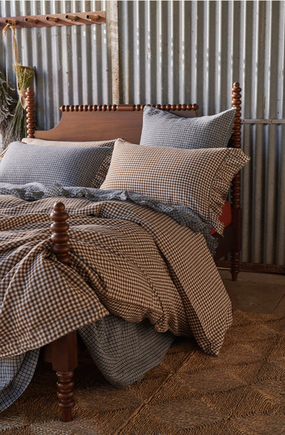 Gumnut Gingham Duvet Cover