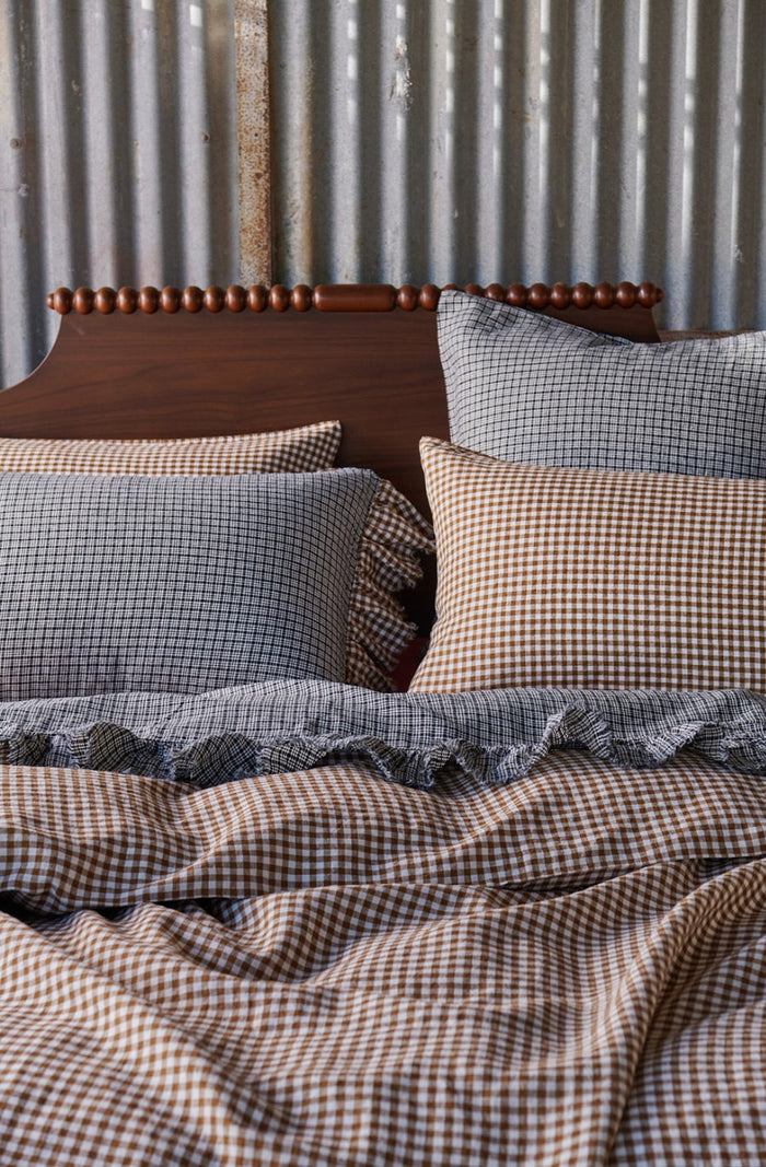 Gumnut Gingham Duvet Cover