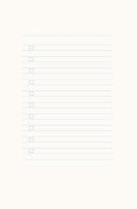 Notepad - Circle Coral - Everyday Lists