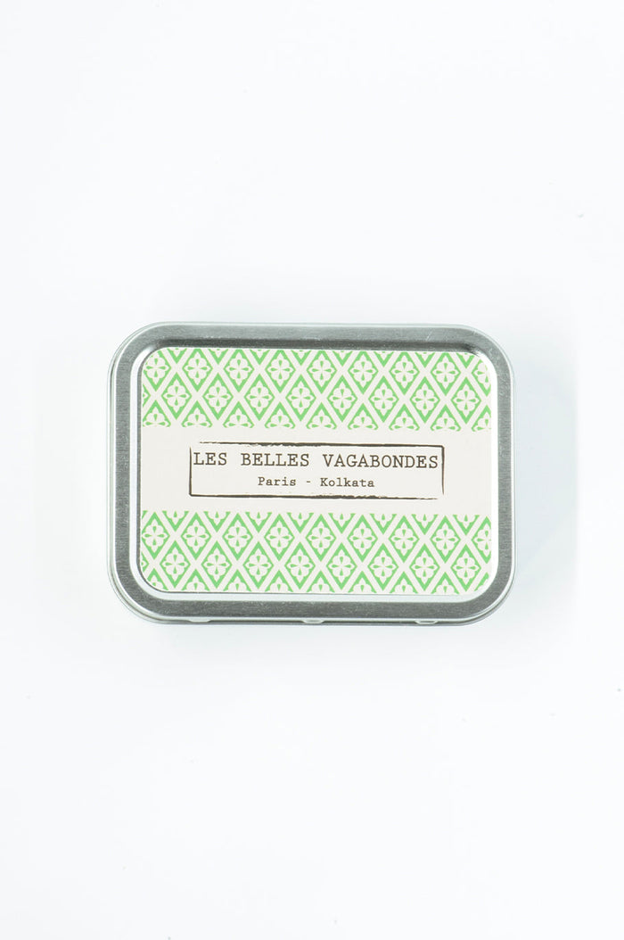 Silk Scarf - Marie Antoinette Green - Bandeau