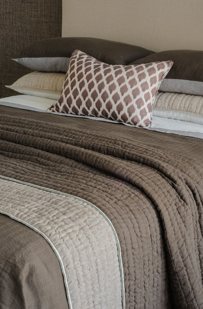 Meiya Cocoa Pillowcase Pair
