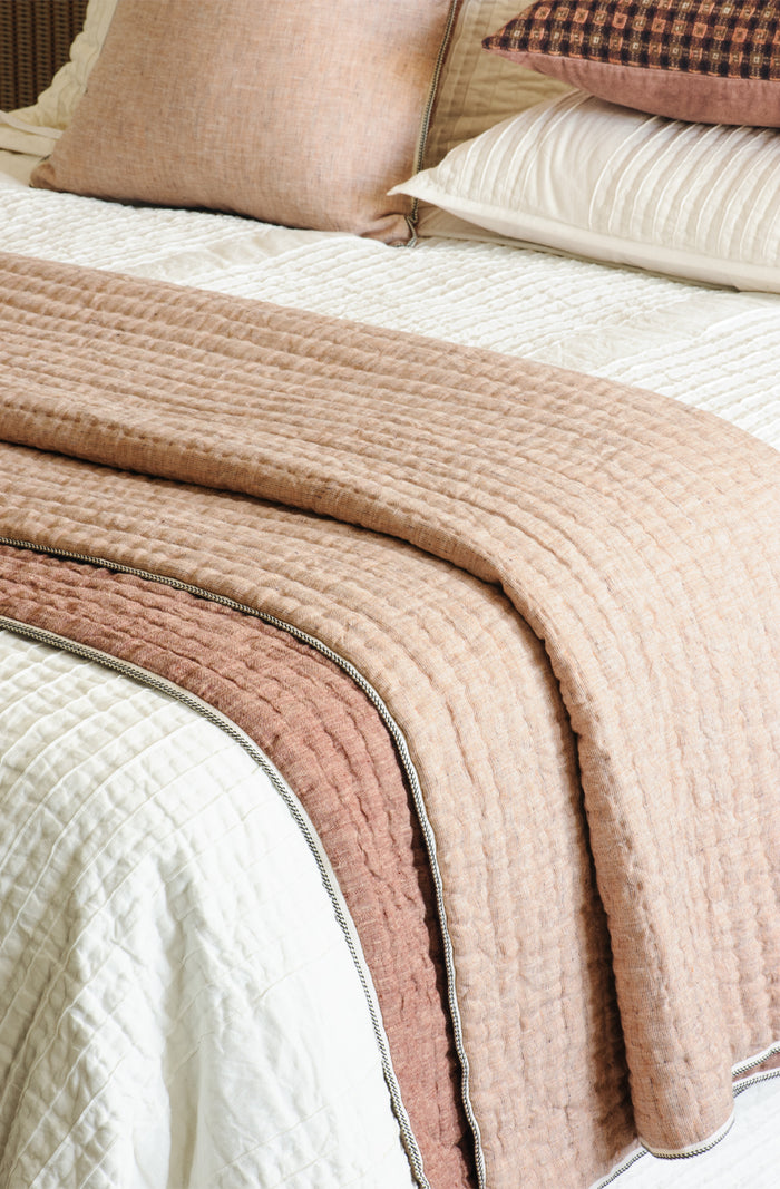 Appetto Dusky Merlot Coverlet