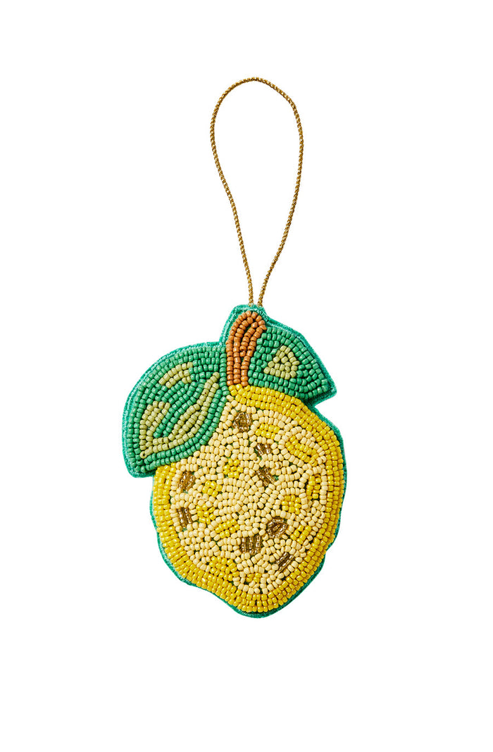 Lemon Yellow Christmas Decoration