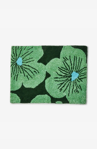 Jardin Green Bath Mat