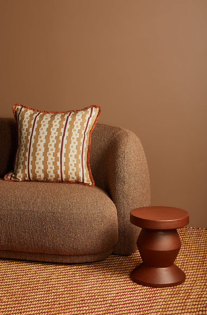 Bauhaus Tan Cushion