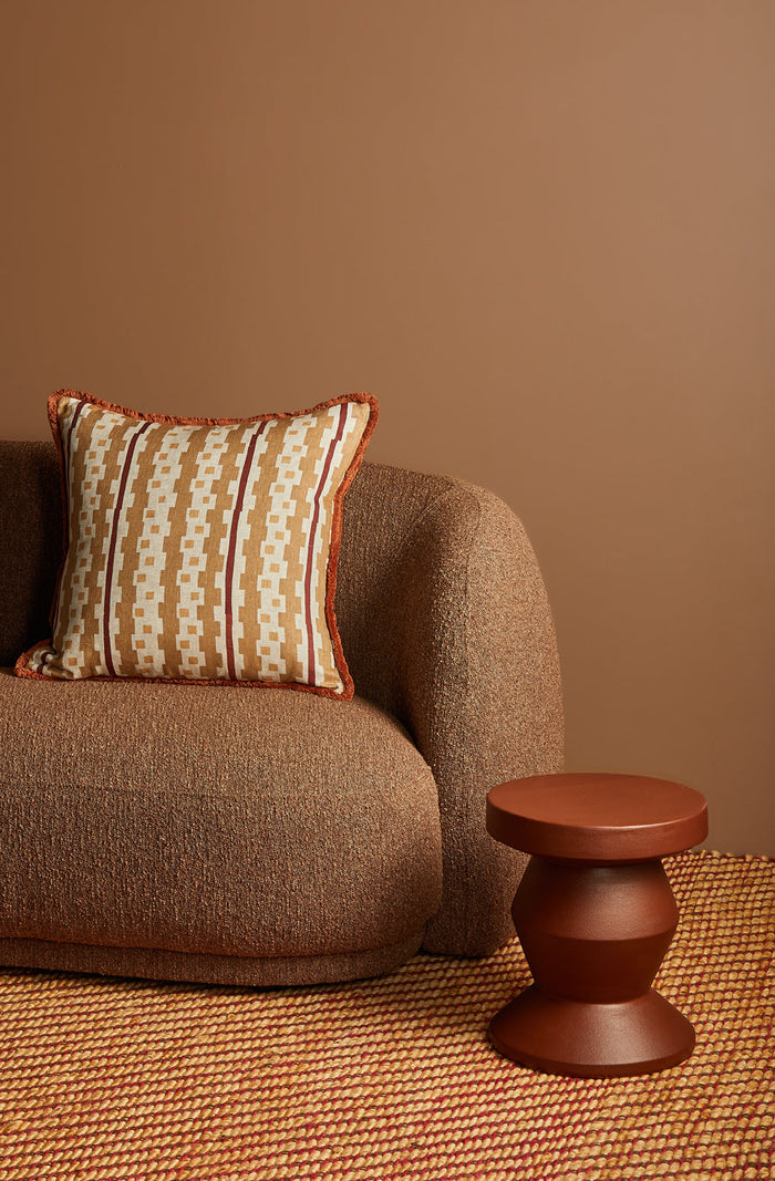 Bauhaus Tan Cushion
