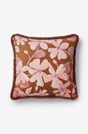 Violet Tan Cushion