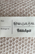 PetiteKnit Care Label