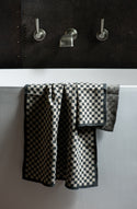 chekka graphite washcloths - set of three