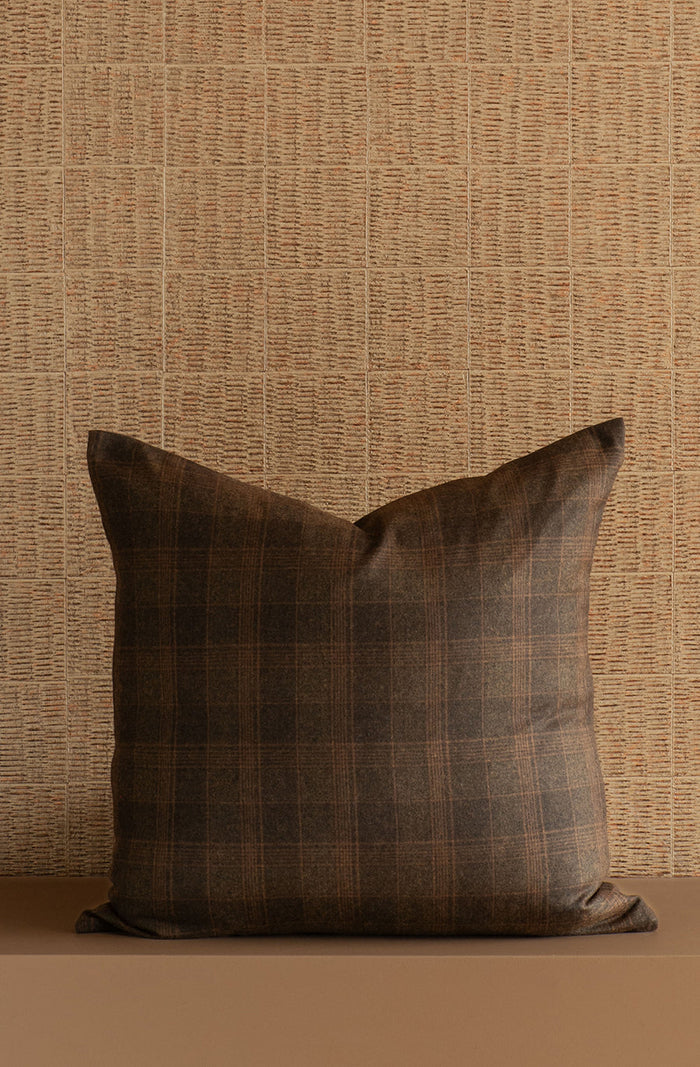 Cinderwood Plaid Cushion