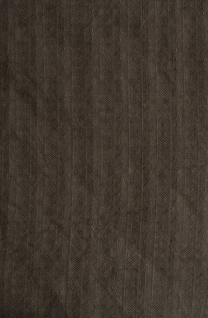 Cocoa Dobby Linen Fabric