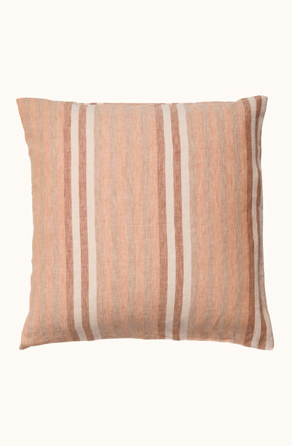 Hazelnut Stripe Eurocase - Set of 2