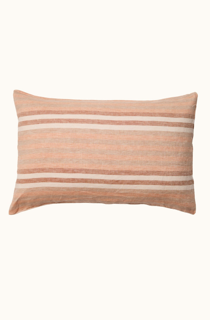 Hazelnut Stripe Pillowcase - Set of 2