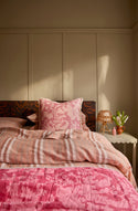 Hazelnut Stripe King Duvet Cover