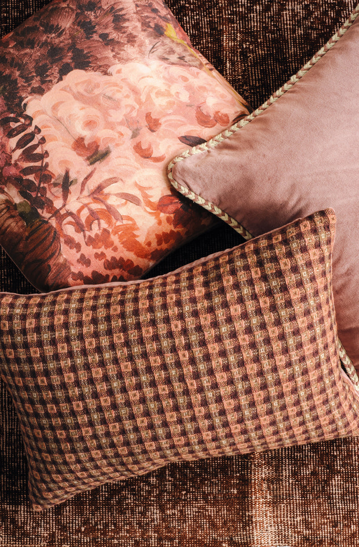 Floresta Merlot Cushion