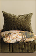 Mica Deep Moss Cushion