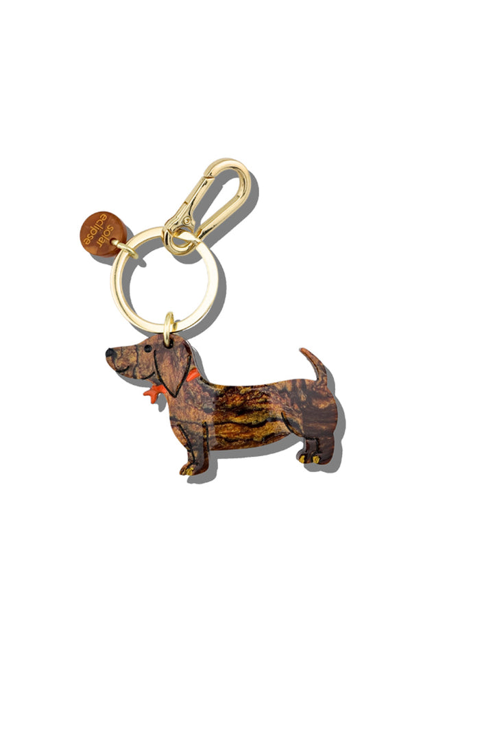Bag Charm - Dachshund Dog