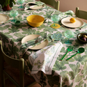 Fig Green Tablecloth