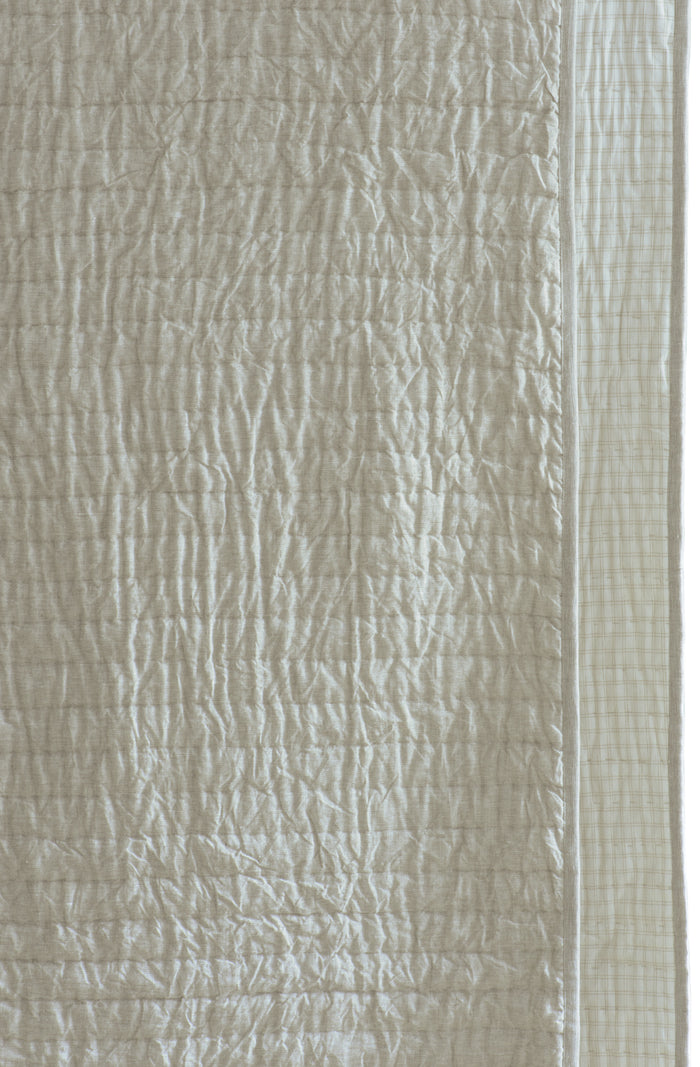 Misaka Oatmeal Bedspread