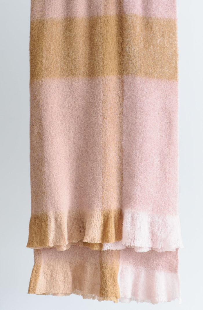 Komichi Old Rose Throw