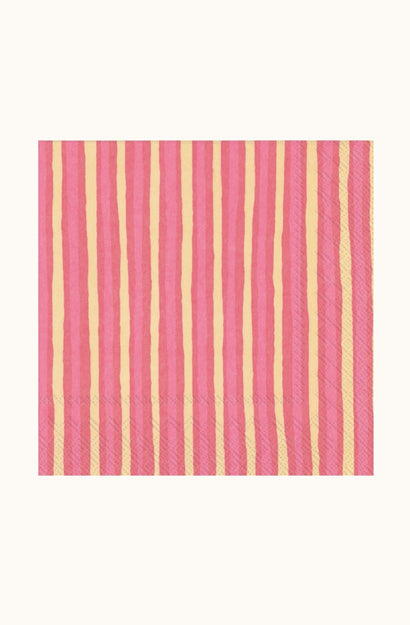 Marimekko Piccolo Pink Cream Luncheon Napkin Set