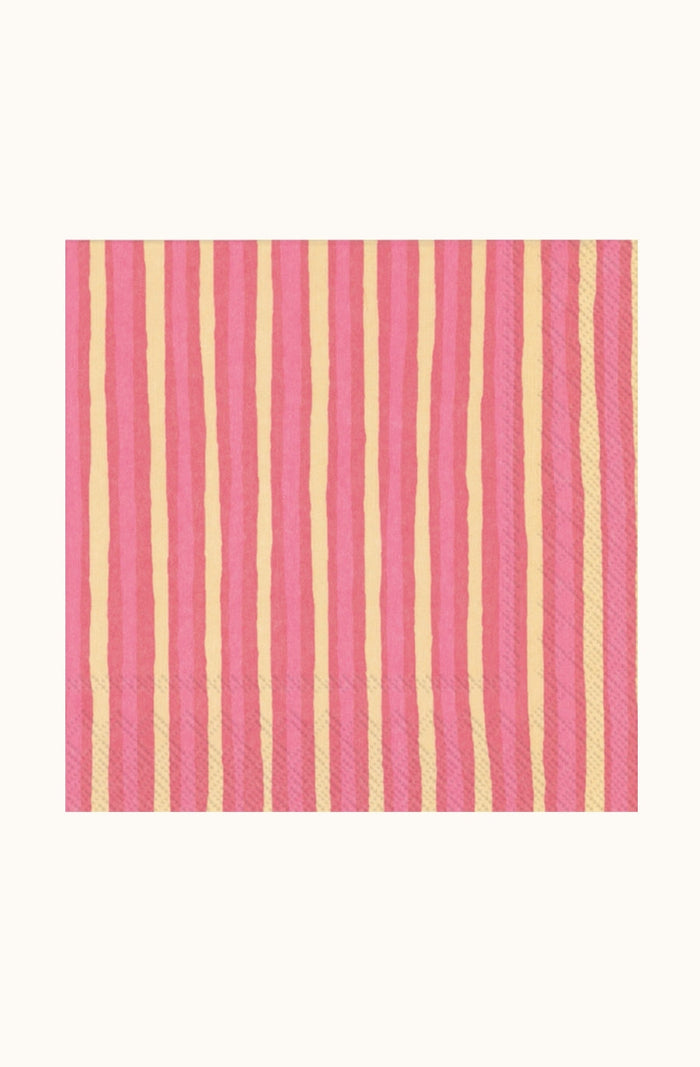 Marimekko Piccolo Pink Cream Luncheon Napkin Set