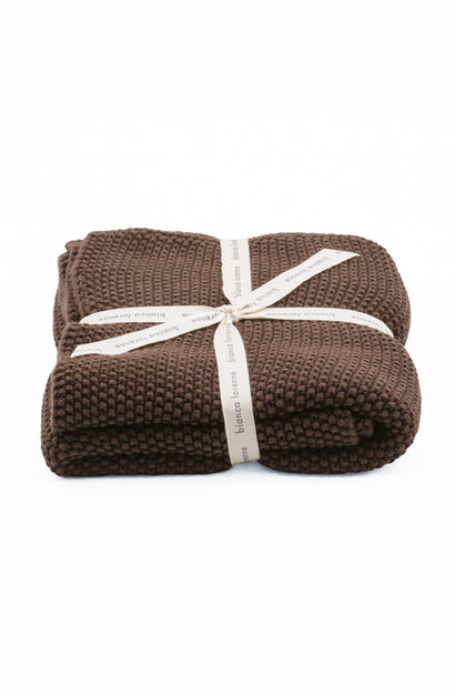 Lavette Hand Towel - Chocolate