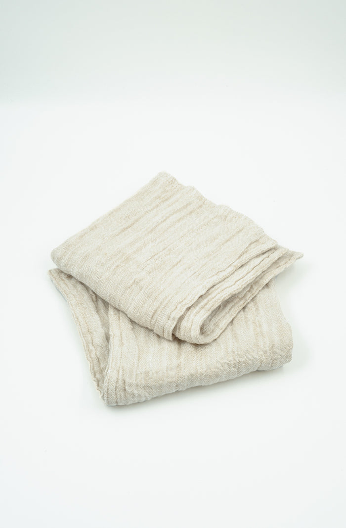 Leggera Oatmeal Washcloths - Set of Two