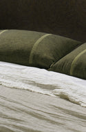 Ruscello Deep Moss Pillowcase Pair