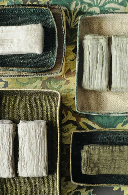 Leggera Moss Washcloths - Set of Two