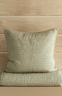 Misaka Light Moss Eurosham Pair