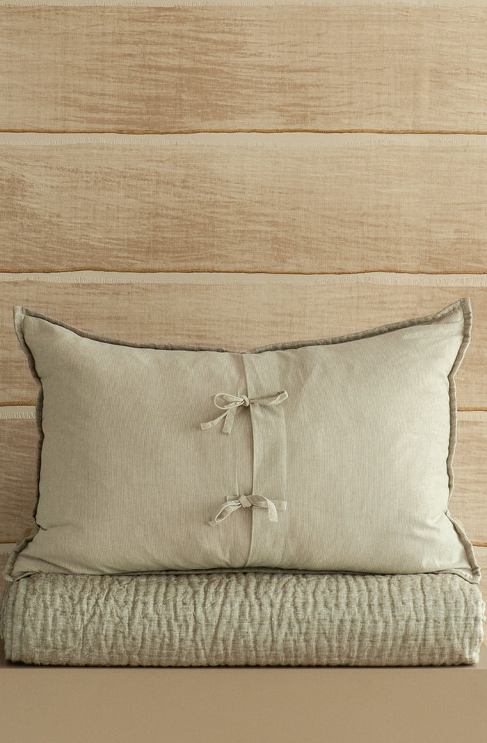 Misaka Light Moss Bedspread