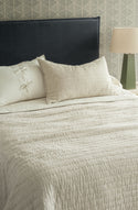Misaka Oatmeal Pillowsham Pair