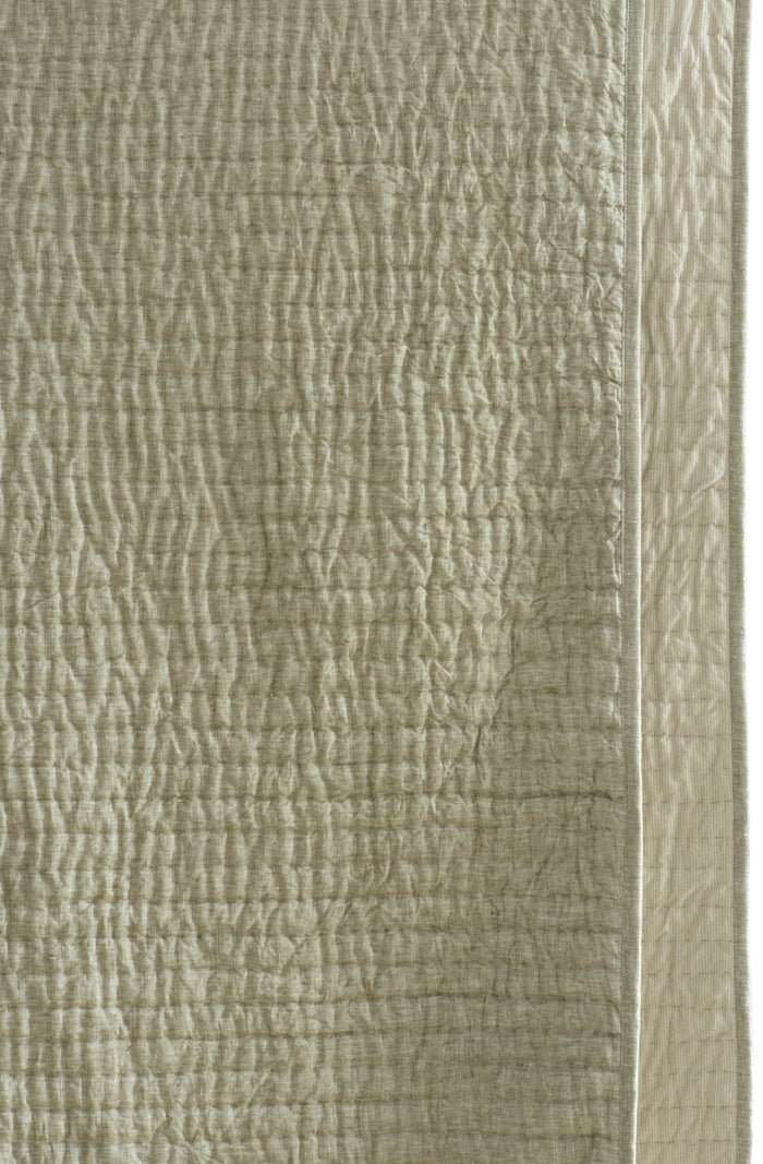 Misaka Light Moss Bedspread