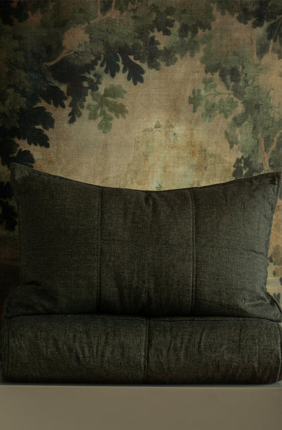 Noma Midnight Moss Pillowsham Pair