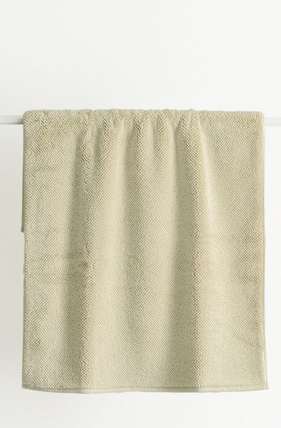 Pera Organic Bath Mat - Flax