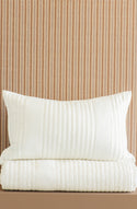 Puritsu Ivory Pillowsham Pair