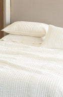 Puritsu Ivory Bedspread