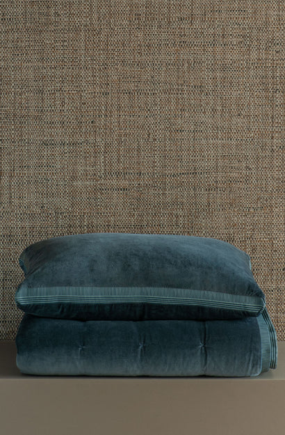 Riga Prussian Blue Cushion