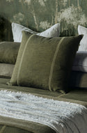 Ruscello Deep Moss Bedspread