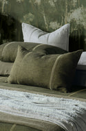 Ruscello Deep Moss Bedspread
