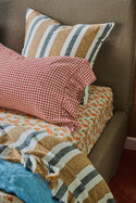 Mulberry Gingham Ruffle Pillowcase - Set of 2