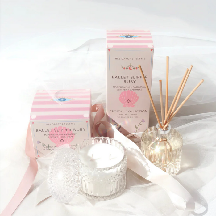 Diffuser - Ballet Slipper Ruby - Mariposa Plum, Raspberry, Leather + Cashmere