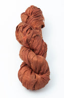 Silk Sari Ribbon - Amber